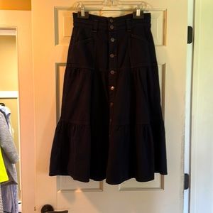 NWOT Tags Veronica Beard Denim skirt size 8